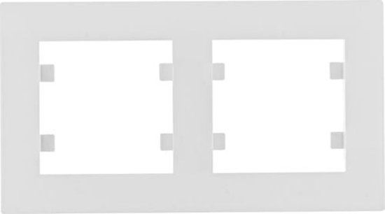 Picture of Hager Lumina intense ramka 2-krotna pozioma biaa (WL5720)