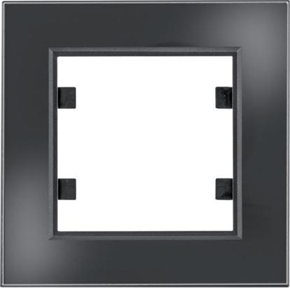 Attēls no Hager Lumina passion ramka 1-krotna szklana czarna (WL9011)