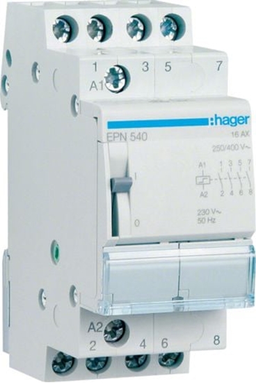 Picture of Hager Przekanik impulsowy 16A 230V 4Z (EPN540)