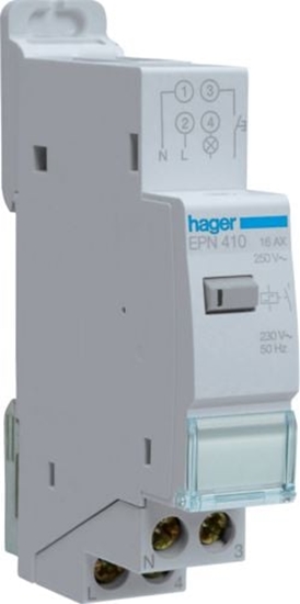 Picture of Hager Przekanik impulsowy 16A 230V AC 1Z (EPN410)