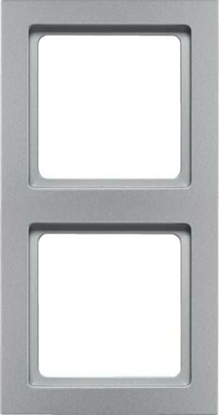 Attēls no Hager Q.3 Ramka 2-krotna alu aksamit lakierowany 10126094