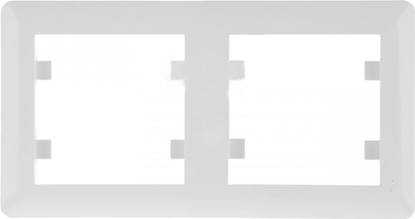 Attēls no Hager Ramka 2-krotna Lumina2 pozioma biay (WL5220)