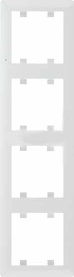 Изображение Hager Ramka poczwórna LUMINA 2 biaa - WL5140