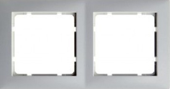 Изображение Hager Ramka podwójna BERKER biaa - 5310128989