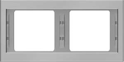 Attēls no Hager Ramka podwójna BERKER srebrna - 13637004