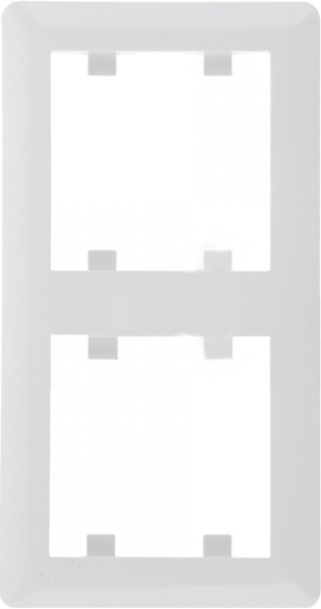 Picture of Hager Ramka podwójna pionowa Lumina 2 biaa (WL5120)