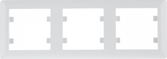 Изображение Hager Ramka potrójna Lumina 2 biaa (WL5230)