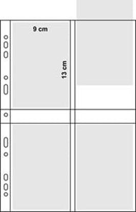Изображение Herma Fotosichthüllen  90 x 130 mm hoch weiß 250 Hüllen