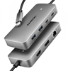 Picture of I/O HUB USB-C 3P HDMI DP/0.15M HMC-CUB83X2 AXAGON
