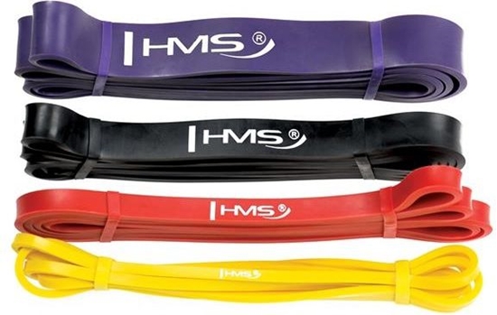 Picture of HMS Powerband GU05 róne poziomy oporu w zestawie wielokolorowy 4 szt.