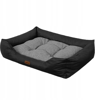 Picture of Hobbydog LEGOWISKO PUFFY EKOMAT Czarny Grafit MATERAC