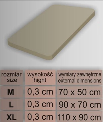 Изображение Hobbydog Mata Slim - Czarny XL