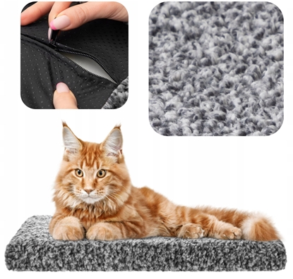 Изображение Hobbydog R1 MATERAC parapet futro CZARNY