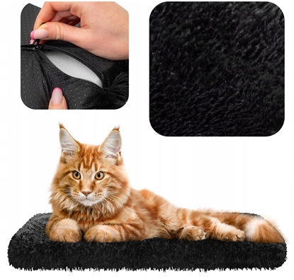 Изображение Hobbydog R3 MATERAC Parapet SHAGGY CZARNY