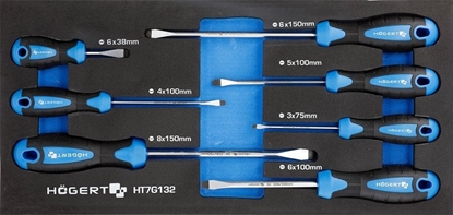 Picture of Högert Technik Zestaw wkrtaków paskich 7 szt., wkad EVA HT7G132