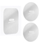 Изображение iLike Magnetic holder plates 3pcs stickers Silver