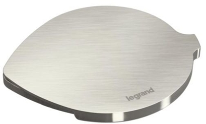 Attēls no INCARA Gniazdo meblowe DISQ 60 2p+z z pokryw 2,0 m czarny 654723