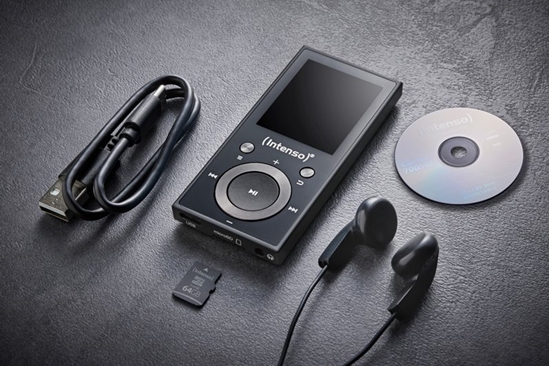 Picture of Intenso 3717490 odtwarzacz MP3/MP4 Odtwarzacz MP4 64 GB Czarny