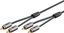 Attēls no Kabel Goobay RCA (Cinch) x2 - RCA (Cinch) x2 1 m szary (65292)