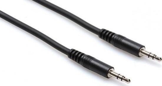 Изображение Kabel Hosa Jack 3.5mm - Jack 3.5mm 1.5m czarny (CMM-105)