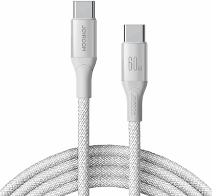 Attēls no Kabel Joyroom S-A28 Flash Series 60W USB-C - USB-C 1m - biay