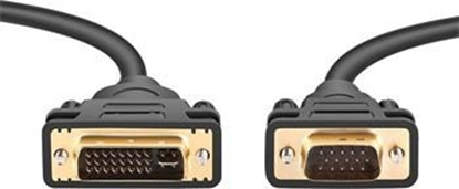 Picture of Kabel PremiumCord DVI-I - D-Sub (VGA) 2m czarny (kpdvi1a2)