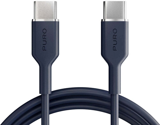 Picture of Kabel Puro ICON USB-C - USB-C 1,5m - granatowy