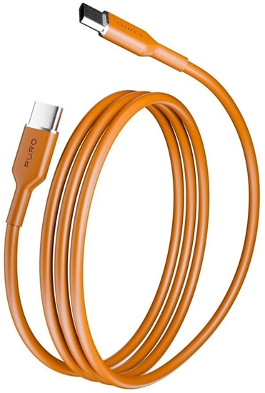 Picture of Kabel Puro ICON USB-C - USB-C 1,5m - pomaraczowy