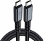 Изображение Kabel USB 3MK kabel Hyper Cable N-SERIES Thunderbolt 4 1m 48V/5A 40Gb/s 240W 8K60Hz PD3.1 czarny