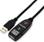 Изображение Kabel USB Axagon USB-A - USB-A 5 m Czarny (ADR205)