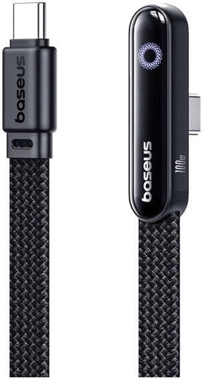 Picture of Kabel USB Baseus Kabel MVP 3 USB-C - USB-C 100W ktowy 1m - czarny