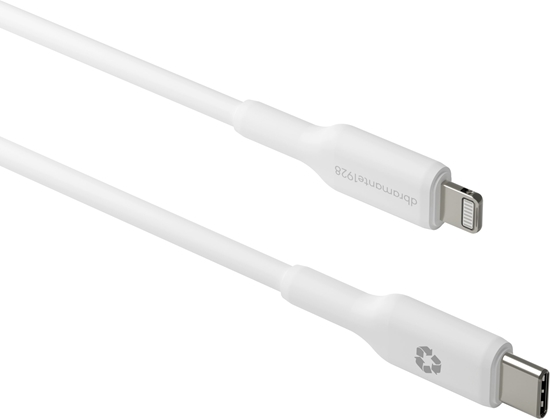 Изображение Kabel USB dbramante RE-CHARGE CABLE 1M USB-C TO LIGHTNING - W