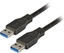 Attēls no Kabel USB EFB USB-A - USB-A 1.8 m Czarny (K5210SW.1,8)