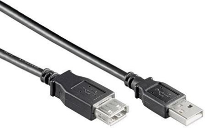 Picture of Kabel USB Eigenbrand USB-A - USB-A 1.8 m Czarny (93599)
