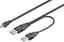 Изображение Kabel USB MicroConnect USB-A - 0.6 m Czarny (USBAAB06)