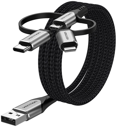 Picture of Kabel USB Vention Kabel USB CQJHF 1 m Szary