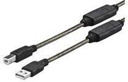 Picture of Kabel USB VivoLink USB-A - micro-B 20 m Czarny (PROUSBAB20)