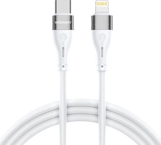 Picture of Kabel USB Wozinsky USB-C - Lightning 1 m Biay (5907769308772)
