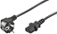Attēls no Kabel zasilajcy Goobay Przewód zasilajcy Schuko type F CEE 7/7 IEC C13 3m czarny (95142)