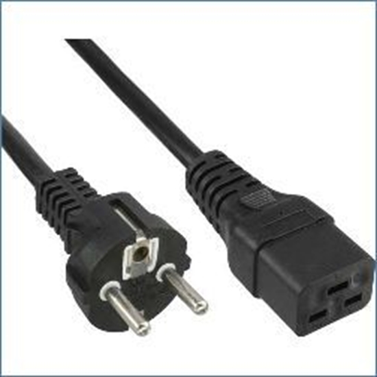 Picture of Kabel zasilajcy InLine 16A Typ F prosty - IEC (16658F)