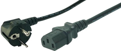 Picture of Kabel zasilajcy LogiLink Schuko-C13, 3,00m (CP095)