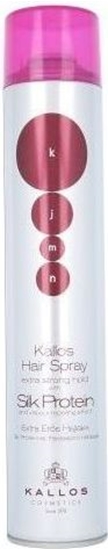 Picture of Kallos Silk Protein Hair Spray Extra Strong Hold 500 ml