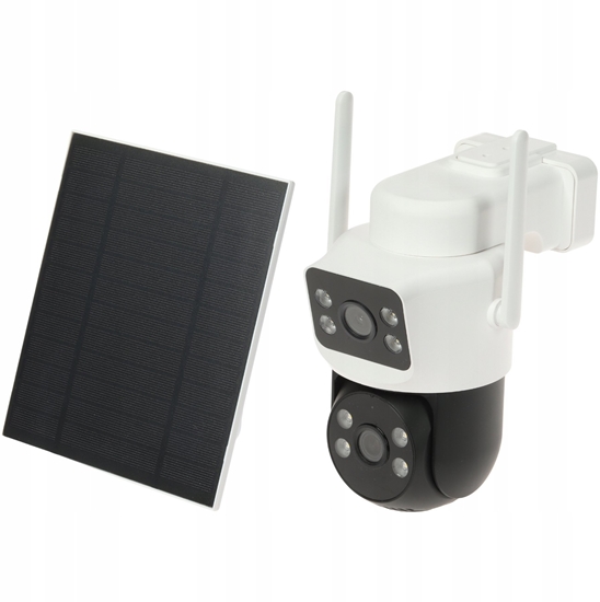 Picture of Kamera IP APTI KAMERA SOLARNA IP zewntrzny z czujnikiem PIR ICSEE-W41SD-SOLAR-AOV Wi-Fi - 4 Mpx 3.6 mm