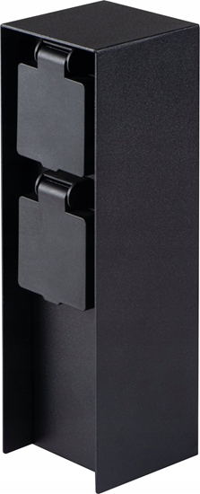 Picture of Kanlux Dasto 36585 supek z gniazdami IP44 antracyt