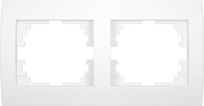 Attēls no Kanlux Ramka podwójna pozioma biay (25118)