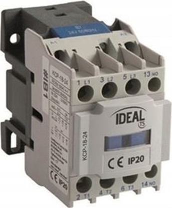 Attēls no Kanlux stycznik mocy 18A 3P 24V AC 1Z KCP-18-24 (24105)