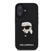 Изображение Karl Lagerfeld 3D Rubber Ikonik Case for iPhone 16 / Black