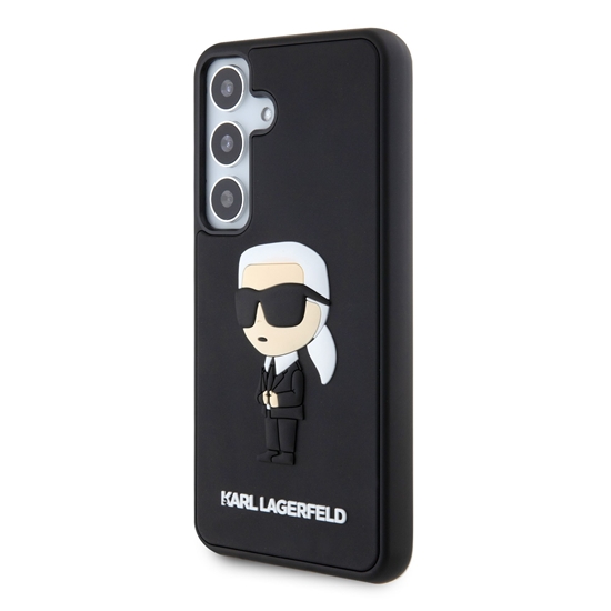 Изображение Karl Lagerfeld 3D Rubber Ikonik Case for Samsung Galaxy S24 / Black