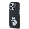 Изображение Karl Lagerfeld IML Aquarelle Choupette Case for iPhone 15 Pro / Black