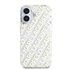 Изображение Karl Lagerfeld IML Electroplated Repeated Logo Case for iPhone 16 / Gold